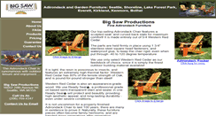 Desktop Screenshot of bigsawproductions.com