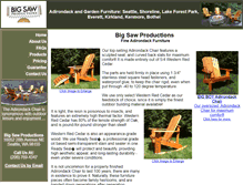 Tablet Screenshot of bigsawproductions.com